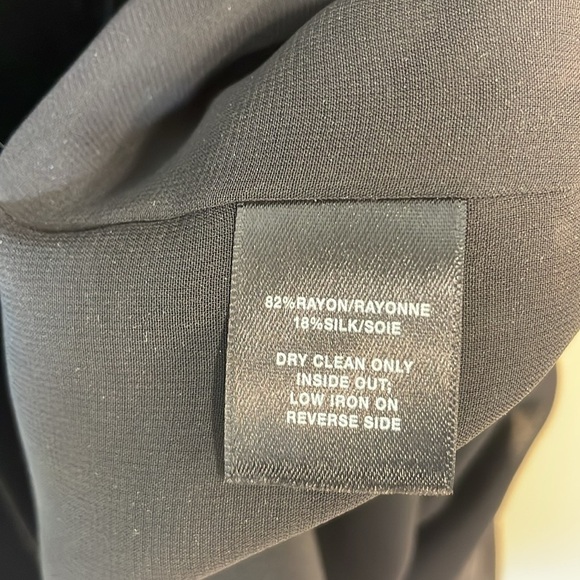 Lafayette 148 New York 2X Black Velvet Roslin Dress from Nordstrom Liquidation. - Picture 9 of 13